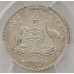 AUSTRALIA 1915 H . ONE 1 SHILLING . PCGS XF40